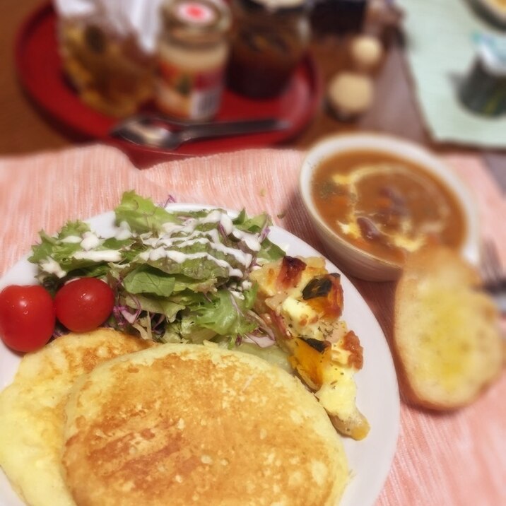 Hmで クリームチーズ入りのパンケーキ レシピ 作り方 By Eritaka1112 楽天レシピ Hmで クリームチーズ入りのパンケーキ レシピ 作り方 By Eritaka1112 楽天レシピ